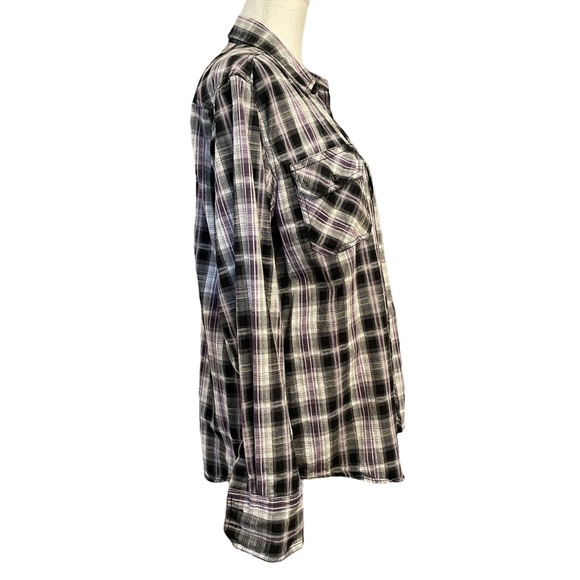 Eighty Eight Flannel Button Up Shirt. Size M. - Picture 4 of 6